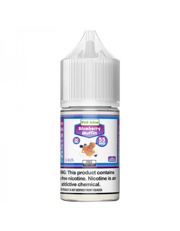 Pod Juice Tobacco-Free Salts - Blueberry Muffin