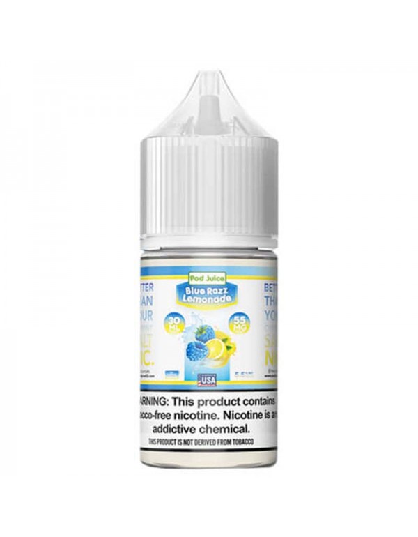 Pod Juice Tobacco-Free Salts - Blue Razz Lemonade