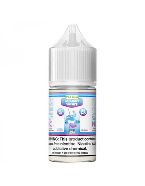 Pod Juice Tobacco-Free Salts - Blue Razz Slushy
