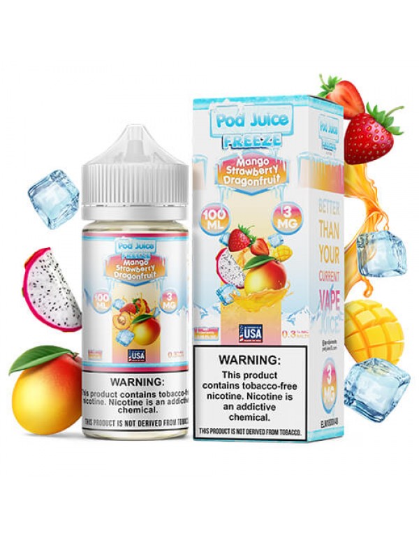 Pod Juice Synthetic - Mango Strawberry Dragonfruit...