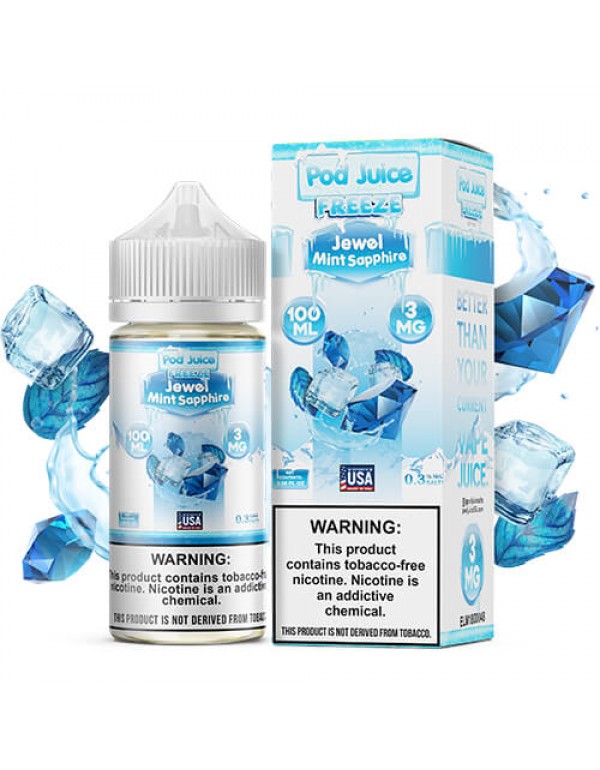 Pod Juice Synthetic - Jewel Mint Sapphire Freeze