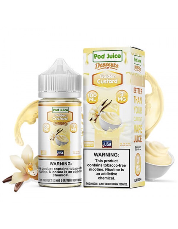 Pod Juice Synthetic - Golden Custard
