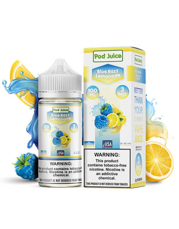 Pod Juice Synthetic - Blue Razz Lemonade