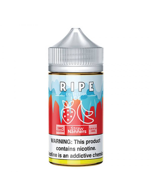 Ripe Collection on Ice by Vape 100 - Straw Nanners...