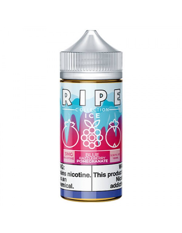 Ripe Collection on Ice by Vape 100 - Blue Razzlebe...