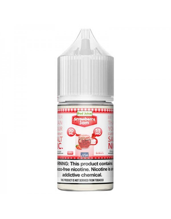 Pod Juice Tobacco-Free Salts - Strawberry Jam