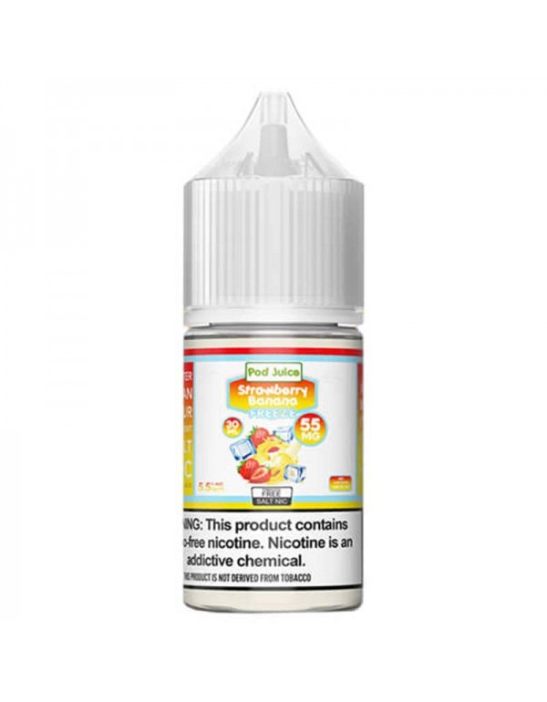 Pod Juice Tobacco-Free Salts - Strawberry Banana F...