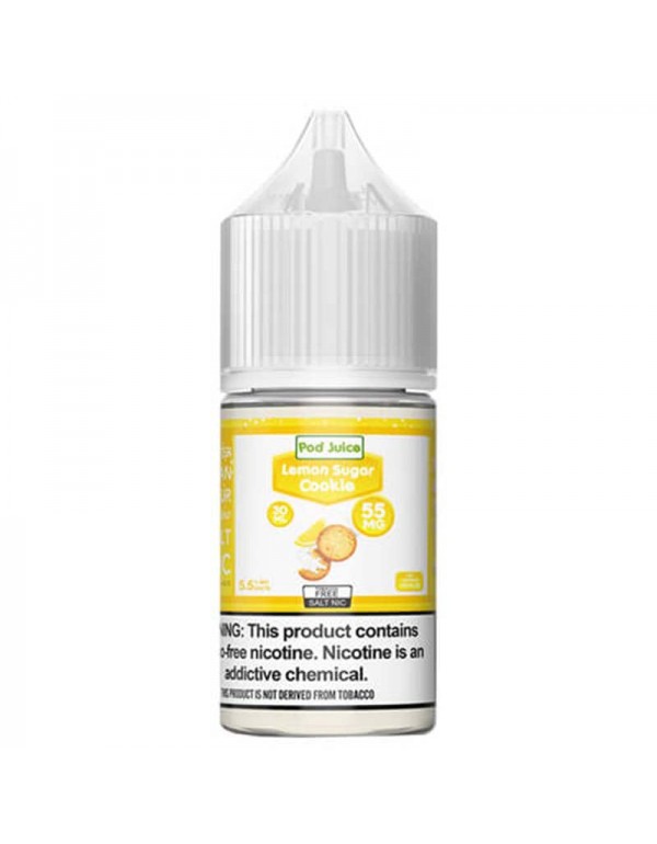 Pod Juice Tobacco-Free Salts - Lemon Sugar Cookie