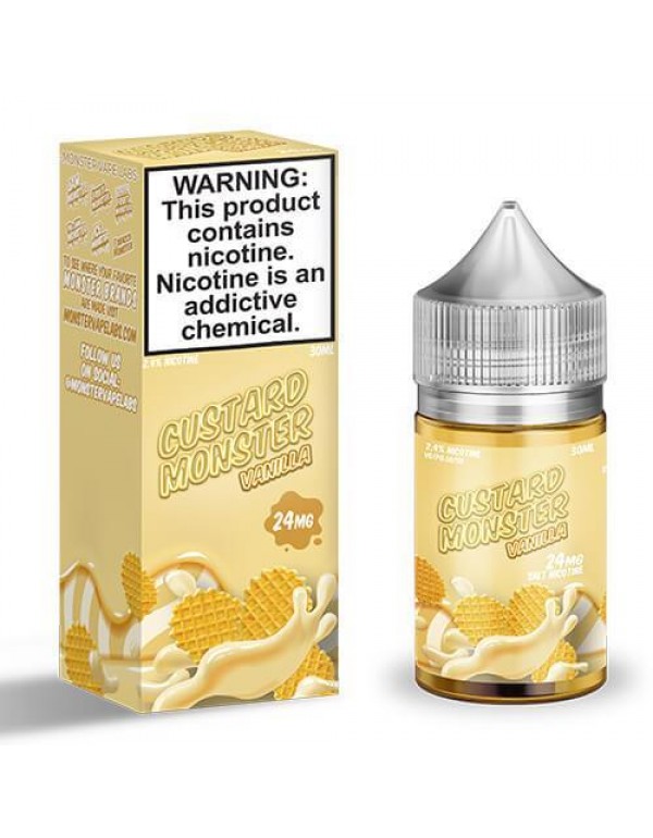 Custard Monster Synthetic Salt - Vanilla