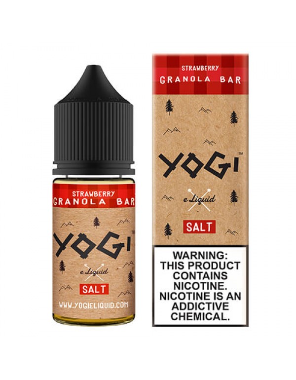 Yogi ELiquid Salts - Strawberry Yogi Salt