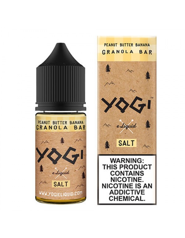 Yogi ELiquid Salts - Peanut Butter Banana Yogi Sal...