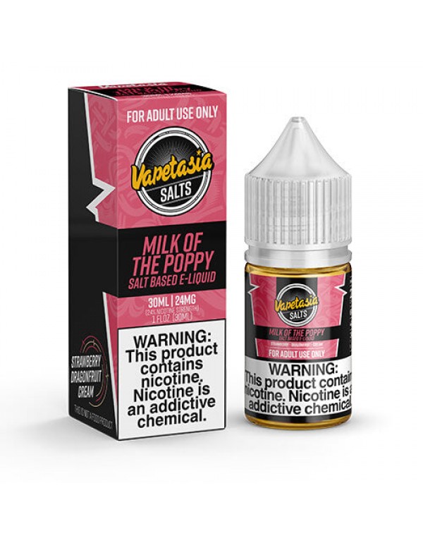 Vapetasia eJuIce Salts - Milk of the Poppy