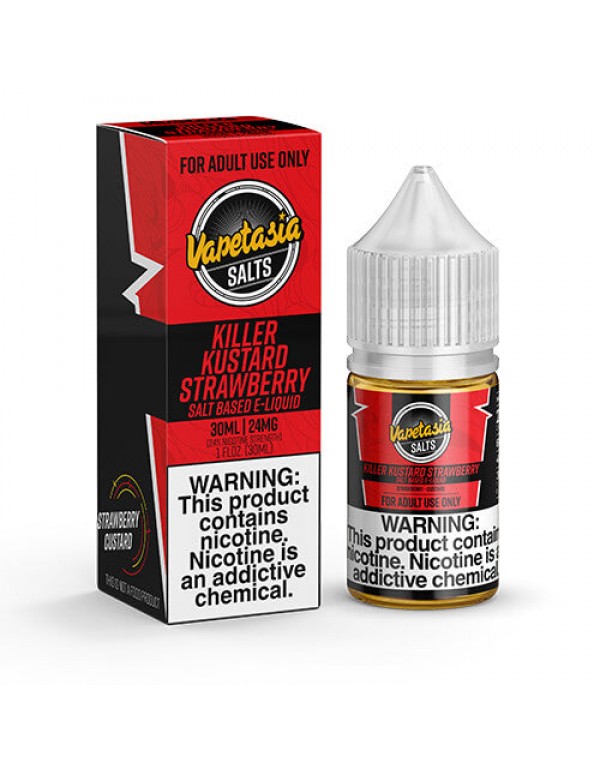 Vapetasia eJuIce Salts - Killer Kustard Strawberry