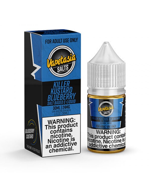 Vapetasia eJuIce Salts - Killer Kustard Blueberry