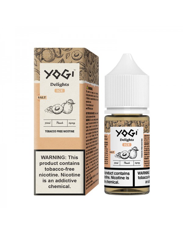 Yogi Delights Synthetic Salt - Peach Ice