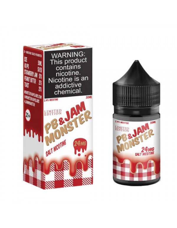 Jam Monster Salt - PB & Strawberry Jam