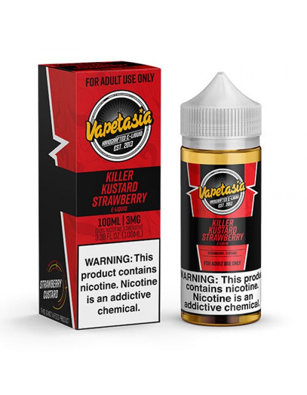 Vapetasia eJuIce - Killer Kustard Strawberry