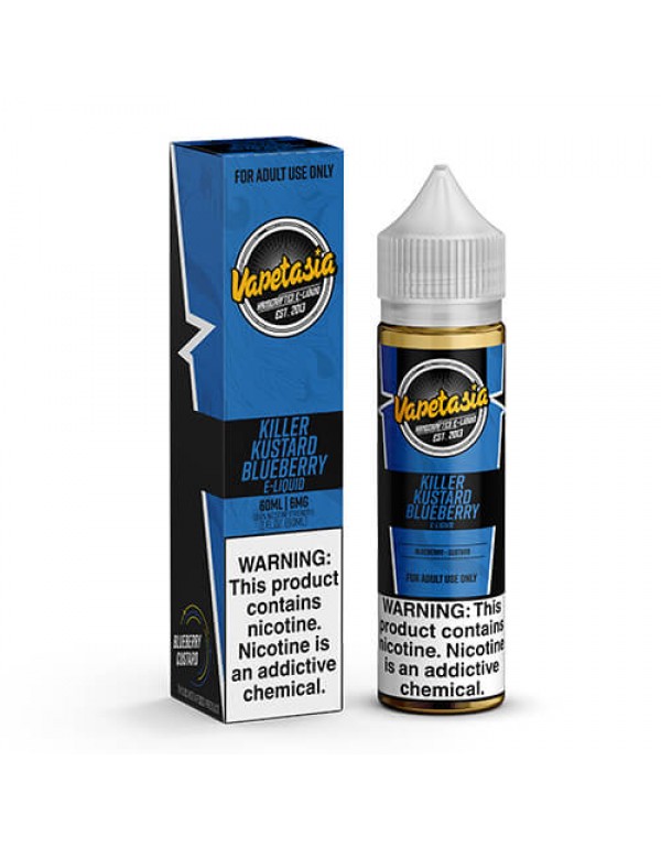 Vapetasia eJuIce - Killer Kustard Blueberry