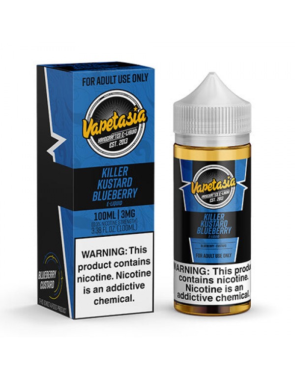 Vapetasia eJuIce - Killer Kustard Blueberry