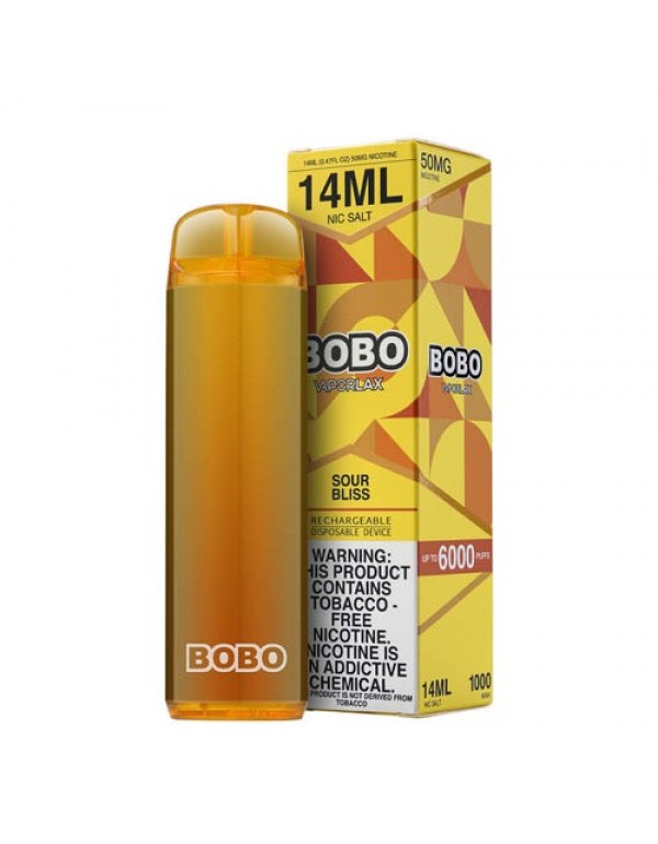 VaporLax Bobo Tobacco-Free Disposable Vape